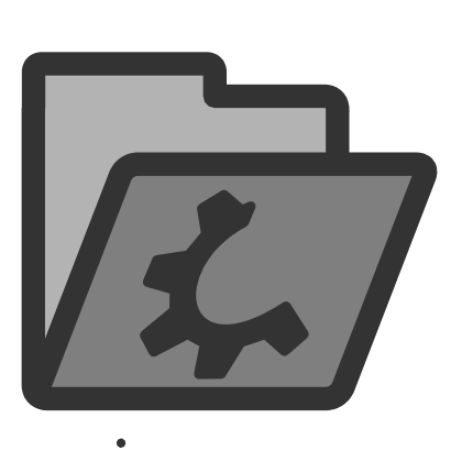 Download free wheel grey folder icon